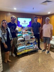 Edição especial do MandariN Solidário arrecada três toneladas de alimentos