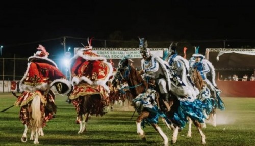 Pirenópolis e Jaraguá serão destaque no Circuito das Cavalhadas 2026